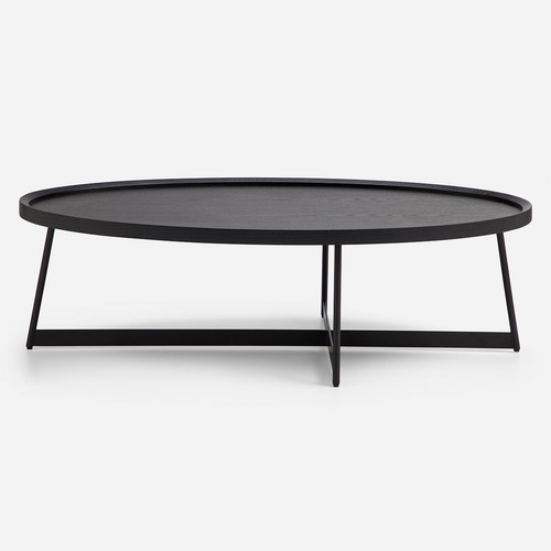 Mesa De Centro Rosen Liberty 120 X 70 Cm Negro