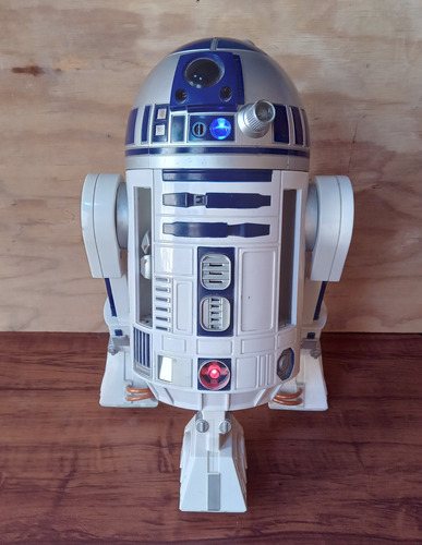 Hasbro 2002 Star Wars 16 R2-d2 Interactivo Activado Por Voz (Usado)