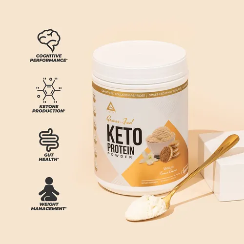 Levelup - Polvo De Protena De Colgeno Alimentado Con Hierba,
