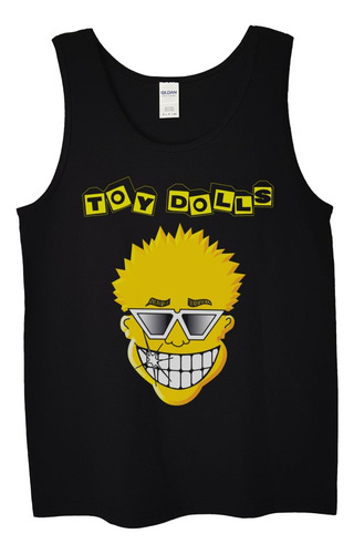 Polera Musculosa The Toy Dolls Face Logo Punk Abominatron