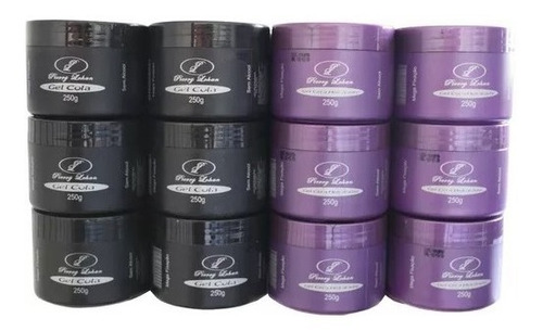 Caixa 24 Gel Cera Ou Cola Pierry Lohan 250g Pierry Gel