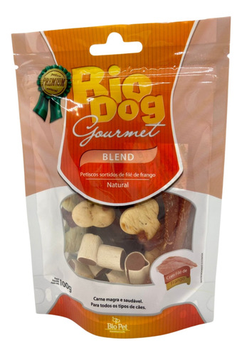 Biodog Gourmet Blend Petisco Biscoito Cães  100gr