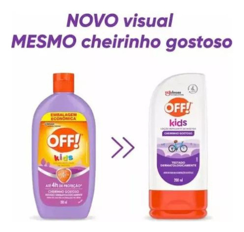 Repelente Off! Kids Com Deet Johnson 200ml