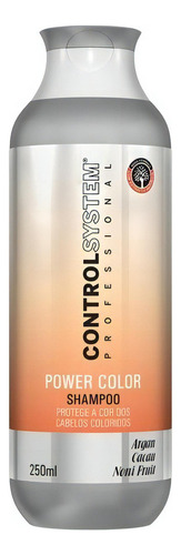 Power Color Shampoo 250ml - Control System - Cabelo Colorido