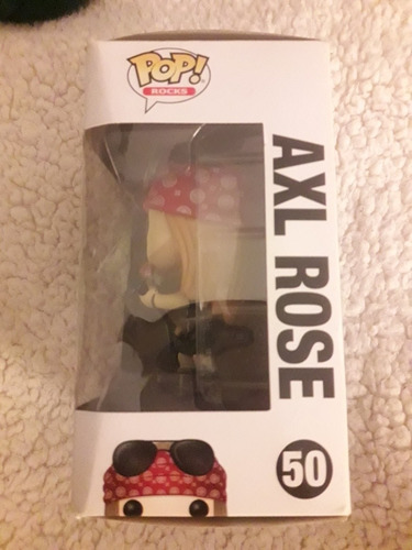Axl Rose Funko Pop Rocks 50 Nuevo Original
