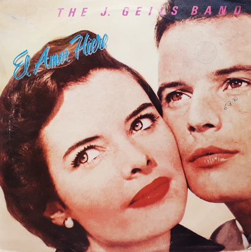 The J Geils Band - El Amor Hiere + Insert Lp 4