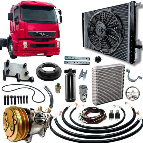 Kit Ar Condicionado Vm Volvo 260 360 310 220 270 (motor Mwm)