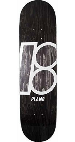 Patineta, Skatebboards Es Plan B Stained Skate Deck-8.25 Neg