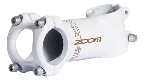 Stem Zoom Ahead 90mm +/-7° Blanco 4 Tornillos Aluminio