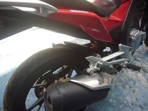 Honda Cb 250 Twister Vermelha Com Abs Troca Financia Cartao