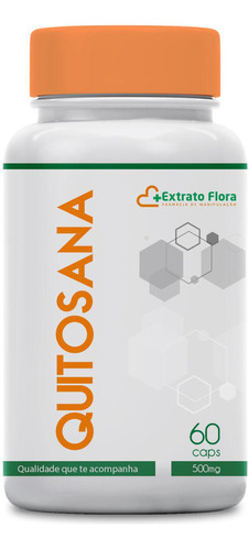 Quitosana 500mg 60 Cápsulas