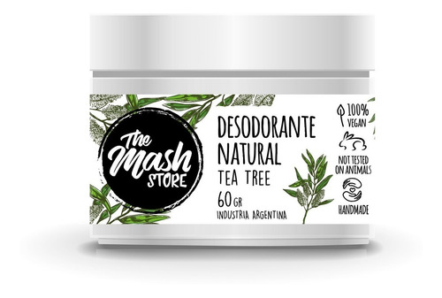 Imagen 2 de 7 de Desodorante Sólido Aroma Tea Tree