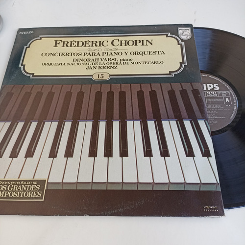 Frederic Chopin Lp Vinil Conciertos Para Piano Y Orquesta 