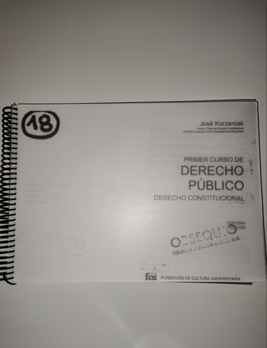 Primer Curso De Derecho Público - Derecho Constitucional 