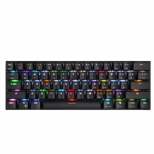 Motospeed Ck62 61 Teclas Rgb Teclado Mecánico Usb