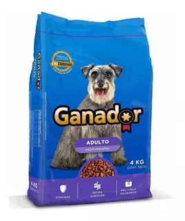 Alimento Para Perro Ganador Original Adulto Razas Pequeñas 4kg
