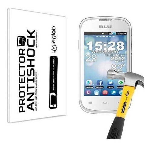 Lamina Protector Pantalla Anti-shock Blu Dash 3,5