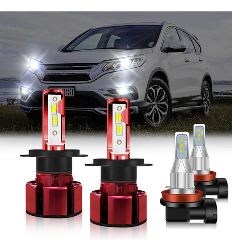 Ivbdqv Para Honda Cr-v Crv Bombilla Led Faro Delantero Doble