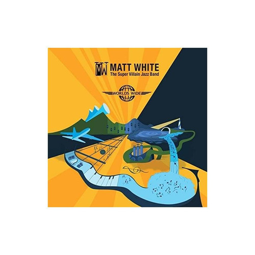 White Matt Super Villain Jazz Band: Worlds Wide Usa Cd