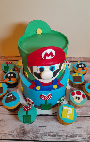 Torta Luigi Y Mario Bros