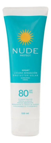 Protector Solar Nude Spf80 X120 - mL