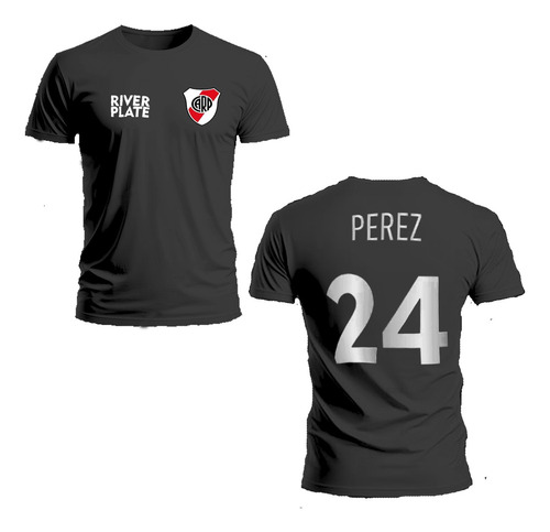 Remera De River Plate  / Perez / N 24 / Carp