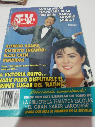 Revista Teleguía La Mejor Temporada De Su Historia Marco Muñ