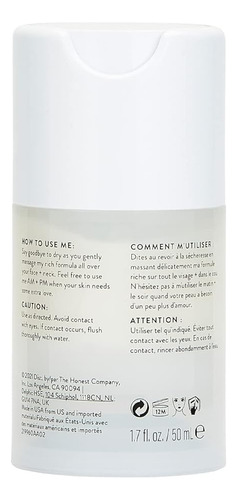 The Honest Company Crema Facial Deep Hydration Face Cream Hi