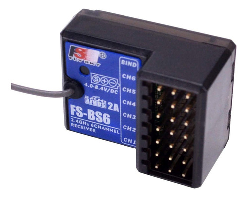 Receptor Flysky Fs-bs6 2.4ghz 6ch Afhds2 Para Coche Rc Fs-gt