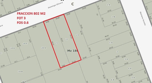 Imagen 1 de 1 de Fraccion En Venta En Ituzaingo Sur