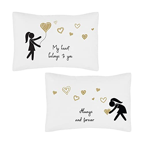 Fundas De Almohada Estándar Queen Parejas Lesbianas He...