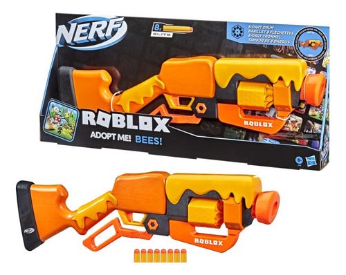 Pistola De Dardos Nerf Roblox 8 Dardos 