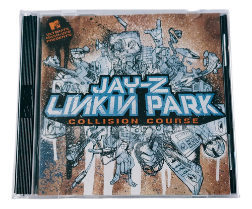 Cd Doble Linkin Park Jay Z Collision Course 2004