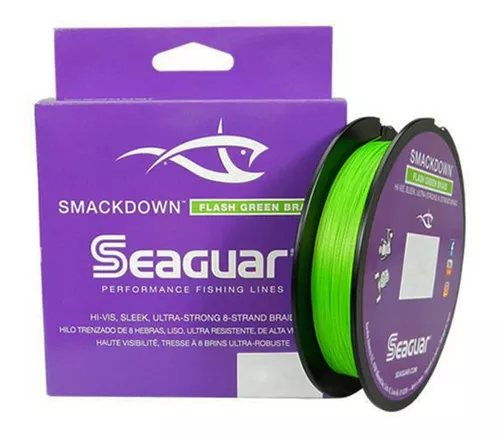 Linha Multi Seaguar Smackdown 8 Fios 50lbs 0.370mm 137m