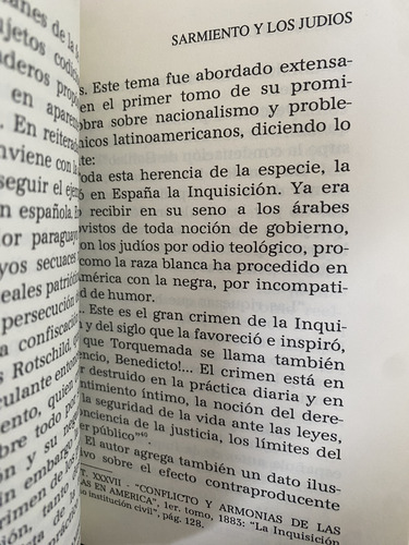 Sarmiento Y Los Judíos Samuel Rollansky (Usado)