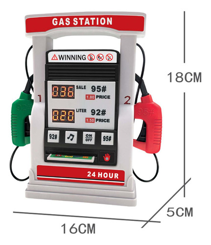 Juego De Estación De Combustible De Simulación, Juguetes