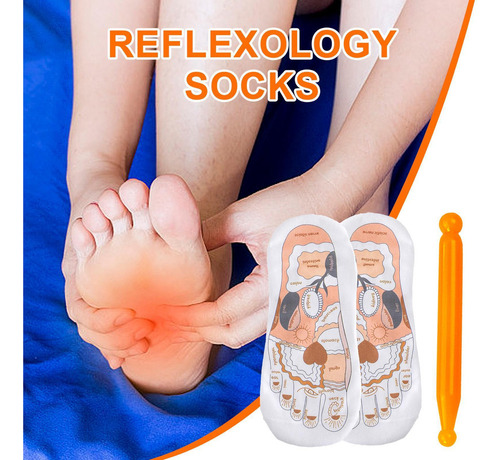Calcetines De Reflexología Podal Calcetines De Masaje De Pie