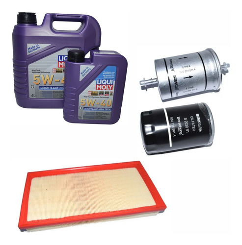 Kit Filtro Aire-aceite-combustible-aceite 5w40 X5lt Vw Jetta