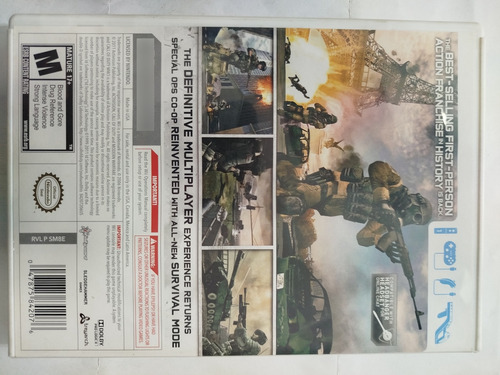 Call Of Duty: Modern Warfare 3 - Nintendo Wii - Mídia Física (Usado)