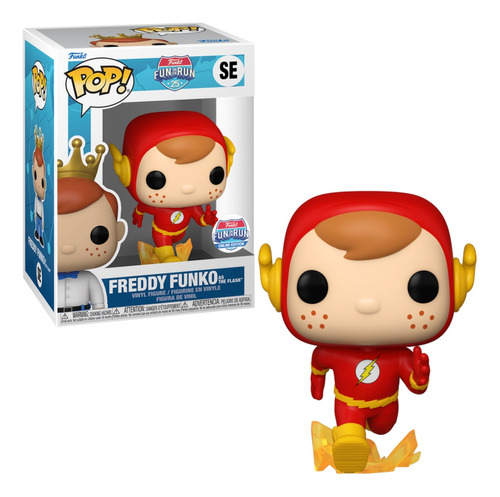 Funko Pop Freddy Funko As The Flash #se Fun On The Run