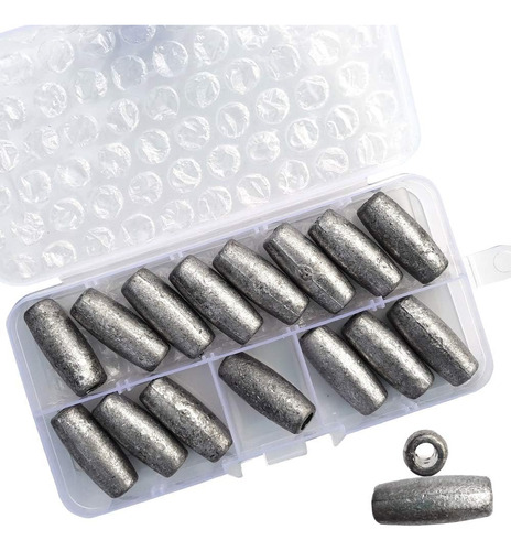 Sinker De Plomo De Red De Pesca De 0.92 Oz/092 Oz, Kit De Pe