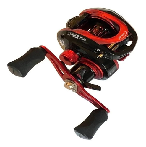 Reel Baitcasting Huevito Rotativo Pesca Spinit Spider 200