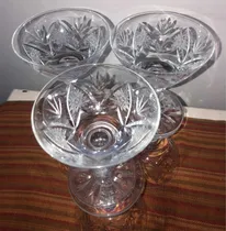 Comprar Juego Copas Champaña Sidra En Cristal San Carlos Talladas