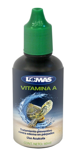 Vitamina A Para Tortugas 30 Ml Lomas
