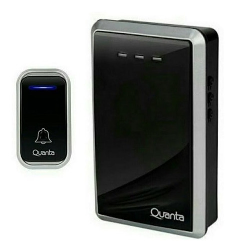 Campainha Sem Fio Quanta Qtcw10 Preto