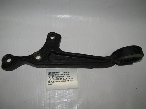 Brazo Barra Tensor Diferencial Delant Toyota Hilux 2006-2020