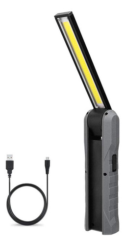 Luz De Trabajo Usb Cob Led De Inspección, Linterna Recargabl