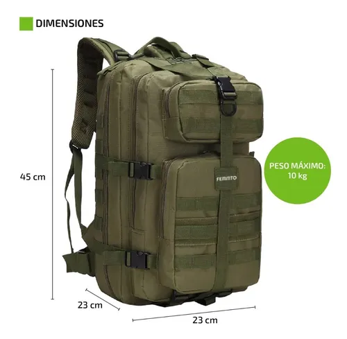 Mochila tactica 10 litros new arrivals