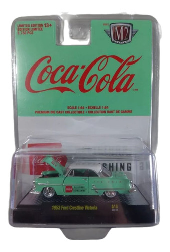 M2 Machines Ford Crestline Victoria - Coca Cola