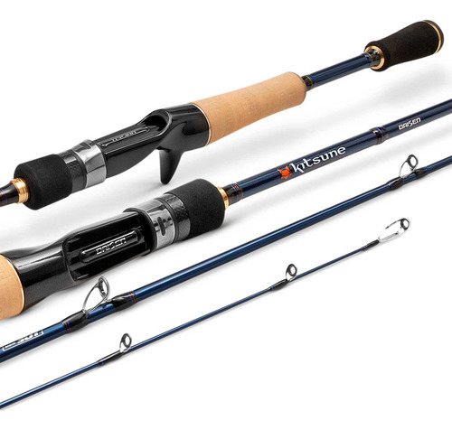 Daisen KIC-604MH Vara para carretilha Kitsune travel 1.80m 10-20lbs 4 partes